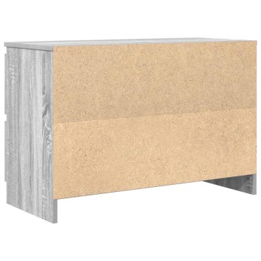 vidaXL Έπιπλο Τηλεόρασης Γκρι Sonoma 80x35x54cm από Επεξεργ. Ξύλο
