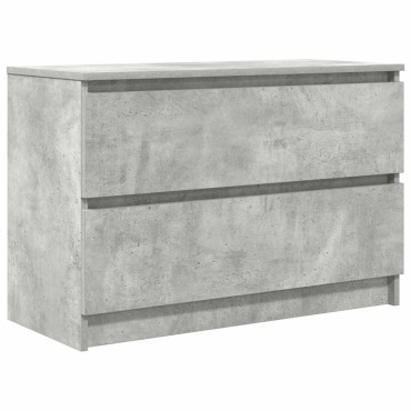vidaXL Έπιπλο Τηλεόρασης Γκρι Σκυρ. 80x35x54cm Επεξ. Ξύλο