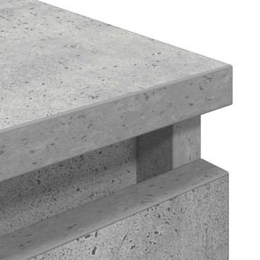 vidaXL Έπιπλο Τηλεόρασης Γκρι Σκυρ. 80x35x54cm Επεξ. Ξύλο