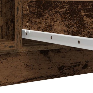 vidaXL Συρταριέρα με Συρτάρια Παλαιό ξύλο 100,5x35x76cm Επεξ. Ξύλο 1 τεμ.