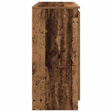 vidaXL Συρταριέρα με Συρτάρια Παλαιό ξύλο 100,5x35x76cm Επεξ. Ξύλο 1 τεμ.