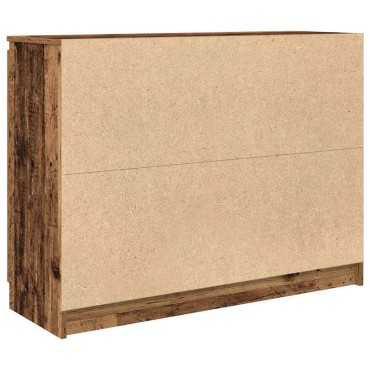 vidaXL Συρταριέρα με Συρτάρια Παλαιό ξύλο 100,5x35x76cm Επεξ. Ξύλο 1 τεμ.