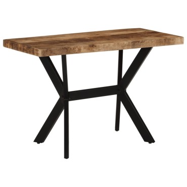 vidaXL Τραπεζαρία 110x55x75cm από Μασίφ Ξύλο Μάνγκο 1 τεμ.