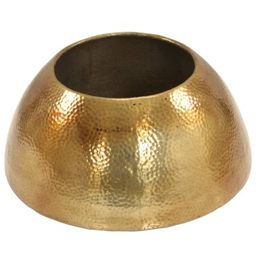 vidaXL Τραπεζάκι Σαλονιού Hammered Μπρούτζινο 70x30cm από Αλουμίνιο 1 τεμ.