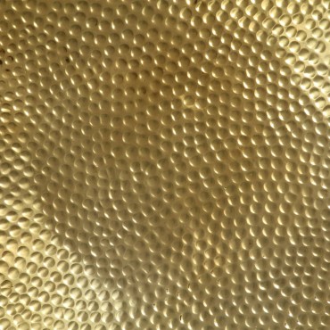 vidaXL Τραπεζάκι Σαλονιού Hammered Μπρούτζινο 70x30cm από Αλουμίνιο 1 τεμ.