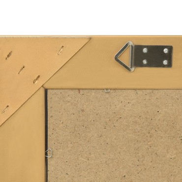 vidaXL Καθρέφτης Τοίχου με Μπαρόκ Στιλ Χρυσός 60 x 60 εκ.