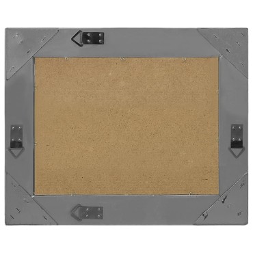 vidaXL Καθρέφτης Τοίχου με Μπαρόκ Στιλ Μαύρος 60 x 40 εκ.
