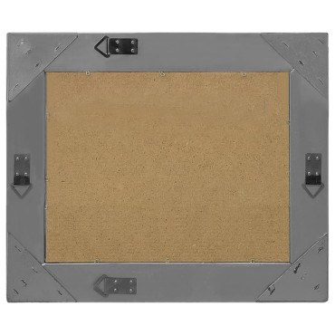 vidaXL Καθρέφτης Τοίχου με Μπαρόκ Στιλ Μαύρος 50 x 40 εκ.