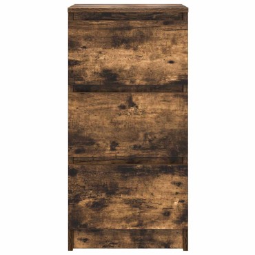 vidaXL Ντουλάπι Καπνιστή δρυς 37,5x35x76cm Κατασκευασμένο ξύλο 1 τεμ.