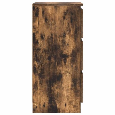 vidaXL Ντουλάπι Καπνιστή δρυς 37,5x35x76cm Κατασκευασμένο ξύλο 1 τεμ.