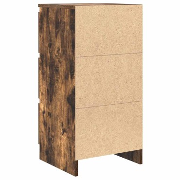 vidaXL Ντουλάπι Καπνιστή δρυς 37,5x35x76cm Κατασκευασμένο ξύλο 1 τεμ.