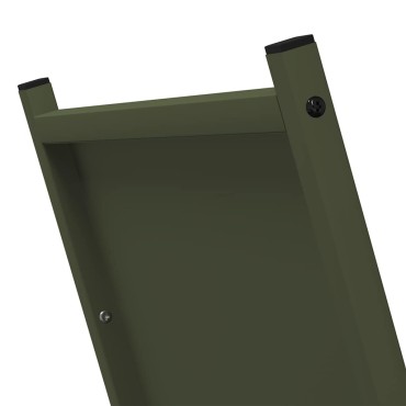 vidaXL Ράφι Καυσόξυλων 69,5x35x81 εκ. Χάλυβας ψυχρής έλασης