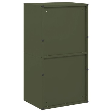 vidaXL Ράφι Καυσόξυλων 40x30x75 εκ. Χάλυβας ψυχρής έλασης