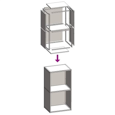 vidaXL Ράφι Καυσόξυλων 40x30x75 εκ. Χάλυβας ψυχρής έλασης