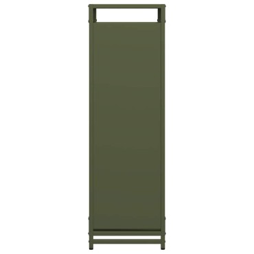vidaXL Ράφι Καυσόξυλων 44x28x90 εκ. Χάλυβας ψυχρής έλασης