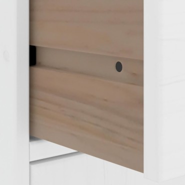 vidaXL Πλαϊνά ντουλάπια 6 τεμ. ODDA 40x24x79cm από Μασίφ Ξύλο Πεύκου