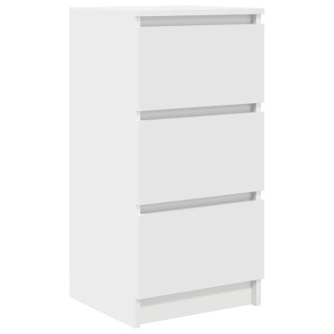 vidaXL Ντουλάπι Λευκό 85x34x76cm από Επεξεργασμένο Ξύλο 1 τεμ.