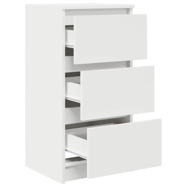 vidaXL Ντουλάπι Λευκό 85x34x76cm από Επεξεργασμένο Ξύλο 1 τεμ.