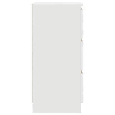 vidaXL Ντουλάπι Λευκό 85x34x76cm από Επεξεργασμένο Ξύλο 1 τεμ.