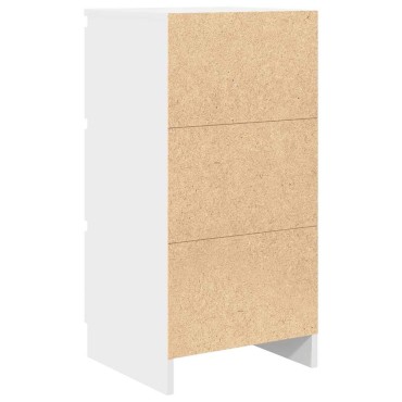 vidaXL Ντουλάπι Λευκό 85x34x76cm από Επεξεργασμένο Ξύλο 1 τεμ.