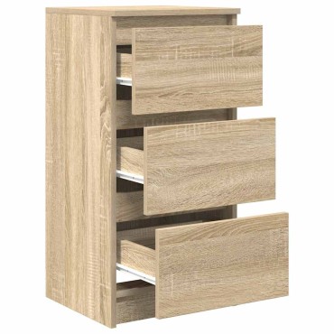 vidaXL Ραφιέρα Sonoma Δρυς 37,5x35x76cm από Επεξεργ. Ξύλο 1 τεμ.