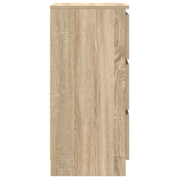 vidaXL Ραφιέρα Sonoma Δρυς 37,5x35x76cm από Επεξεργ. Ξύλο 1 τεμ.