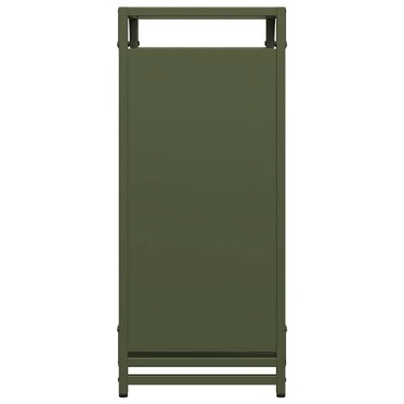 vidaXL Ράφι Καυσόξυλων 44x28x65 εκ. Χάλυβας ψυχρής έλασης