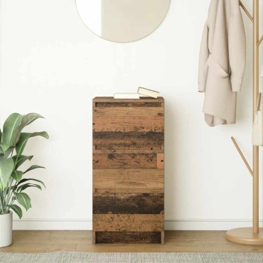 vidaXL Ντουλάπι Όψη Παλαιού Ξύλου 37,5x35x76cm από Επεξεργασμένο Ξύλο 1 τεμ.
