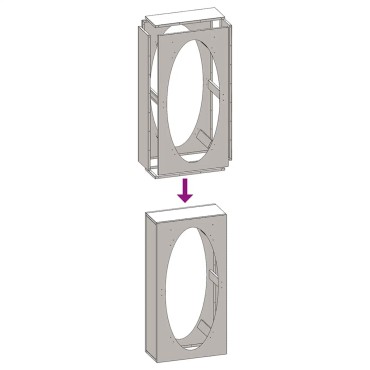 vidaXL Ράφι Καυσόξυλων 50x23x100 εκ. Χάλυβας ψυχρής έλασης
