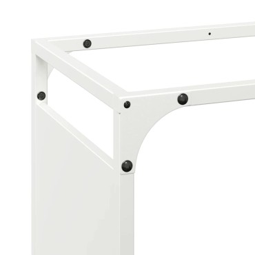 vidaXL Ράφι Καυσόξυλων Μαύρο 60x28x65 εκ. Χάλυβας ψυχρής έλασης