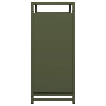 vidaXL Ράφι Καυσόξυλων 60x28x65 εκ. Χάλυβας ψυχρής έλασης