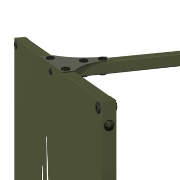 vidaXL Ράφι Καυσόξυλων 40x30x80 εκ. Χάλυβας ψυχρής έλασης