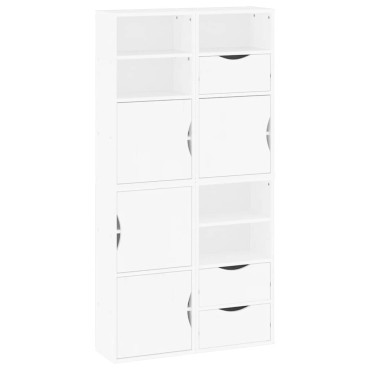 vidaXL Πλαϊνά ντουλάπια 4 τεμ. ODDA 40x24x79cm από Μασίφ Ξύλο Πεύκου
