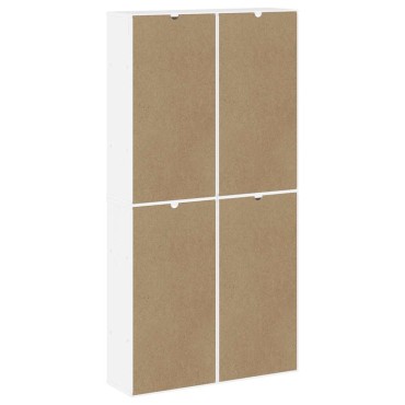 vidaXL Πλαϊνά ντουλάπια 4 τεμ. ODDA 40x24x79cm από Μασίφ Ξύλο Πεύκου