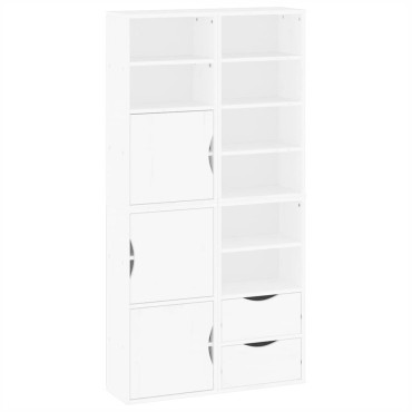 vidaXL Πλαϊνά ντουλάπια 4 τεμ. ODDA 40x24x79cm από Μασίφ Ξύλο Πεύκου