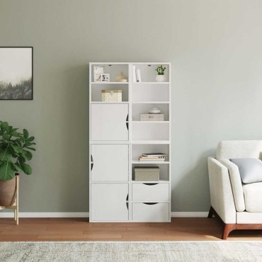 vidaXL Πλαϊνά ντουλάπια 4 τεμ. ODDA 40x24x79cm από Μασίφ Ξύλο Πεύκου