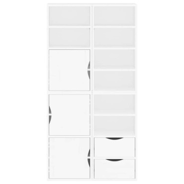 vidaXL Πλαϊνά ντουλάπια 4 τεμ. ODDA 40x24x79cm από Μασίφ Ξύλο Πεύκου
