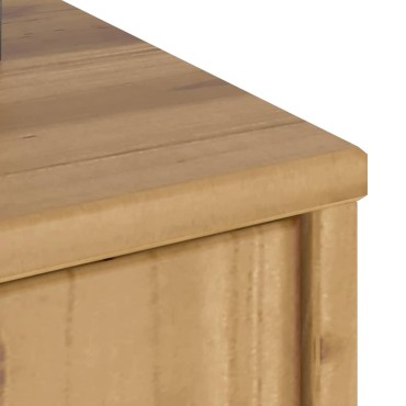 vidaXL Πλαϊνά ντουλάπια 5 τεμ. ODDA 40x24x79cm από Μασίφ Ξύλο Πεύκου
