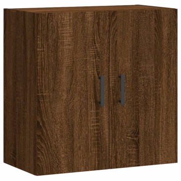 vidaXL Ντουλάπι Τοίχου Καφέ Δρυς 60x31x60cm Επεξεργασμένο Ξύλο 1 τεμ.
