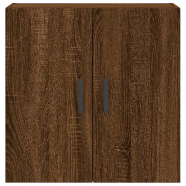 vidaXL Ντουλάπι Τοίχου Καφέ Δρυς 60x31x60cm Επεξεργασμένο Ξύλο 1 τεμ.