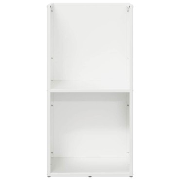 vidaXL Ράφι Καυσόξυλων Λευκό 40x30x80 εκ. Χάλυβας ψυχρής έλασης