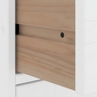 vidaXL Πλαϊνά ντουλάπια 5 τεμ. ODDA 40x24x79cm από Μασίφ Ξύλο Πεύκου