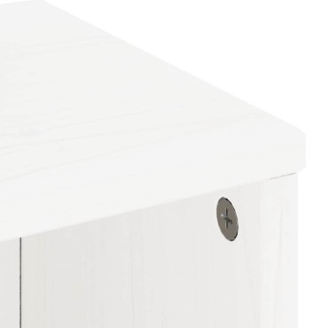 vidaXL Πλαϊνά ντουλάπια 5 τεμ. ODDA 40x24x79cm από Μασίφ Ξύλο Πεύκου