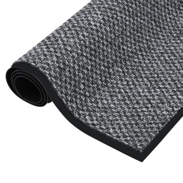 vidaXL Πατάκι Εισόδου Γκρι 80 x 120 εκ.