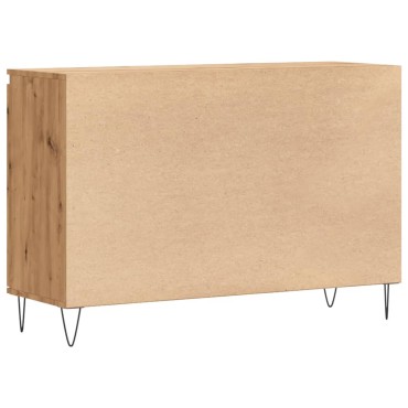 vidaXL Μπουφές Δρυς τεχνίτης 104x35x70cm από Επεξεργασμένο Ξύλο 1 τεμ.