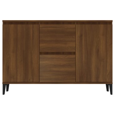 vidaXL Μπουφές Καφέ Δρυς 104x35x70cm από Επεξεργασμένο Ξύλο 1 τεμ.