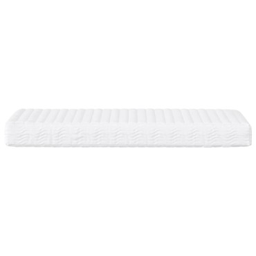 vidaXL Καναπές Κρεβάτι με Στρώμα Taupe 100 x 200 εκ. Υφασμάτινο
