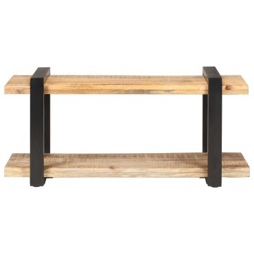 vidaXL Έπιπλο Τηλεόρασης 90x40x40cm από Ακατέργαστο Ξύλο Μάνγκο