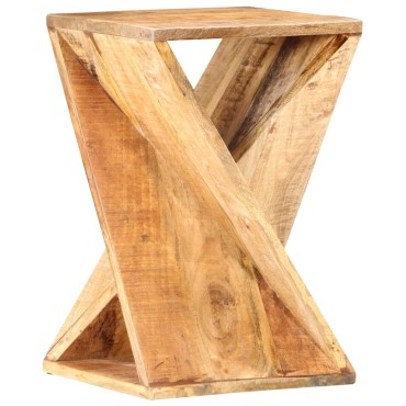 vidaXL Συρταριέρα 35x35x55cm από Μασίφ Ξύλο Μάνγκο 1 τεμ.