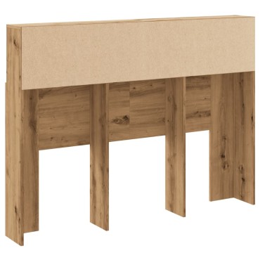 vidaXL Ντουλάπι κεφαλάρι Δρυς τεχνίτης 140x19x103,5cm